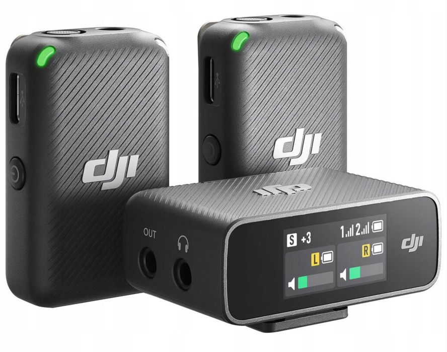 Dji Mic zestaw bezprzewodowych mikrofonów