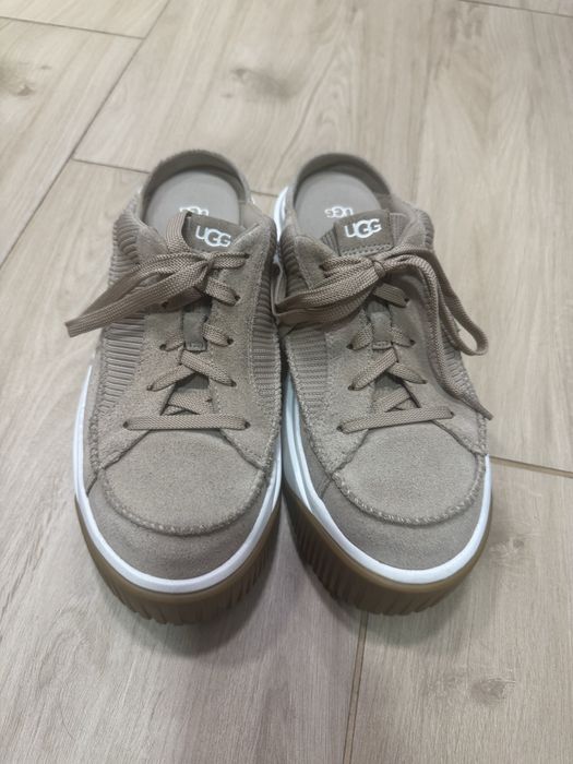 Ugg 27 см 41 замшевые на платформе сабо