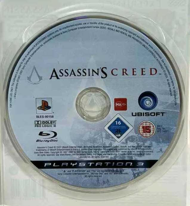 Ps3 Assassin's Creed