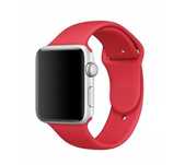 Apple Watch 42/44/45mm Opaska Silikonowa Pasek Czerwony kod 1788