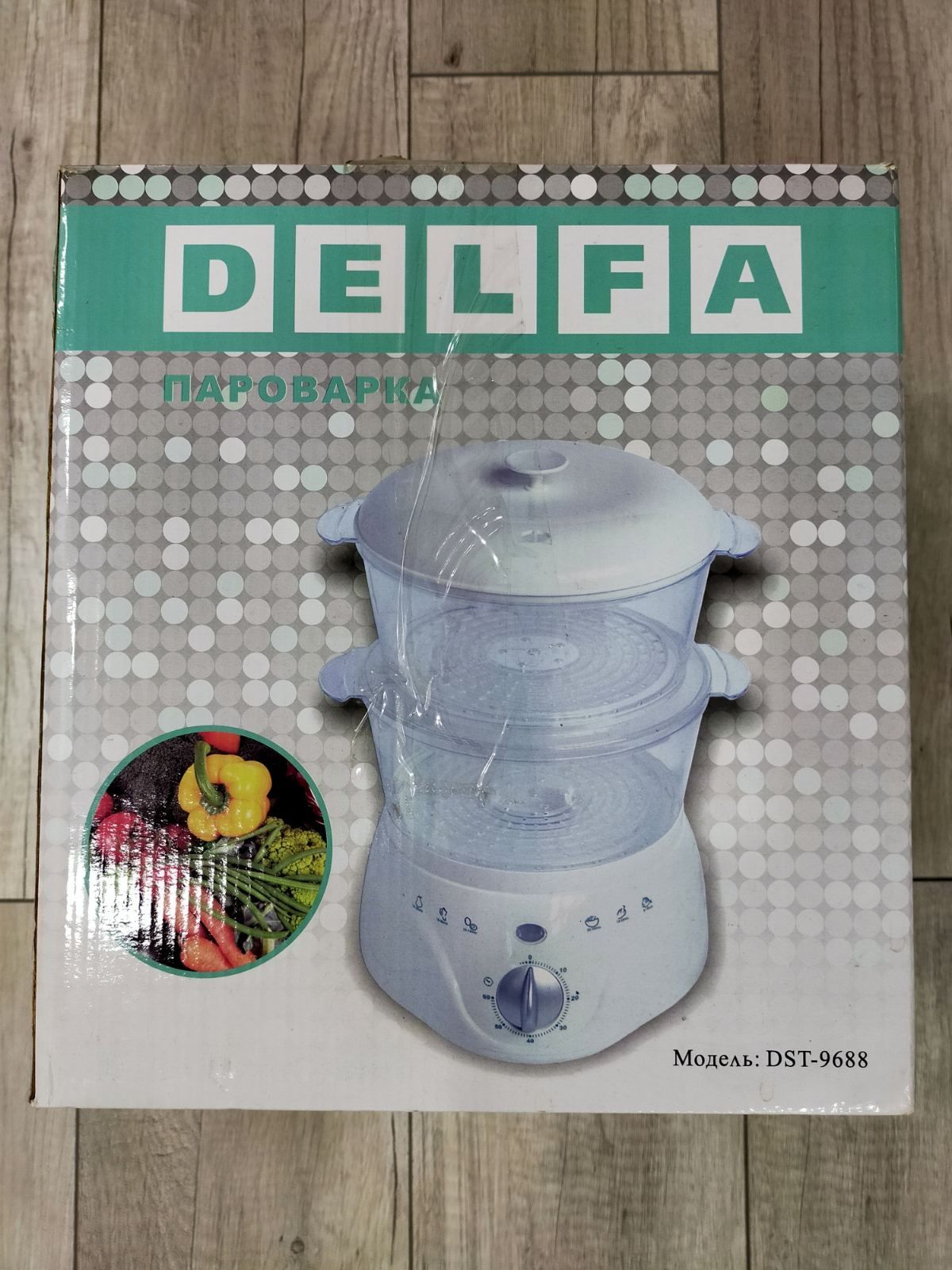 НОВА пароварка Delfa DST-9688