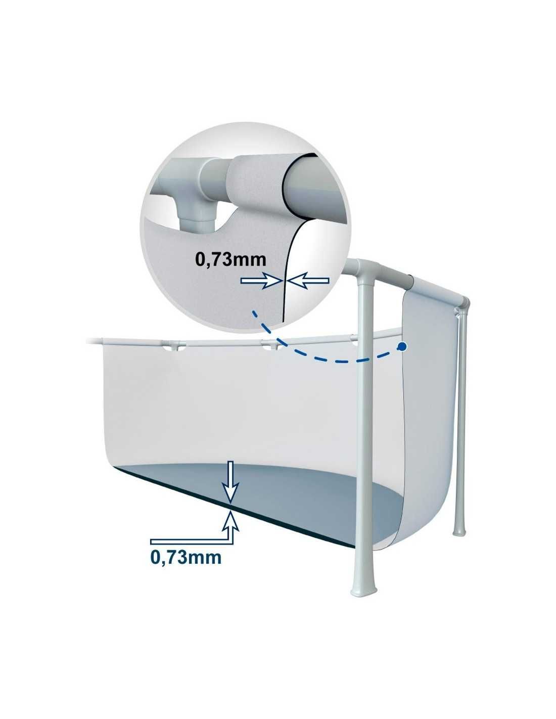 Piscina elevada Intex Ultra XTR 549x274x132