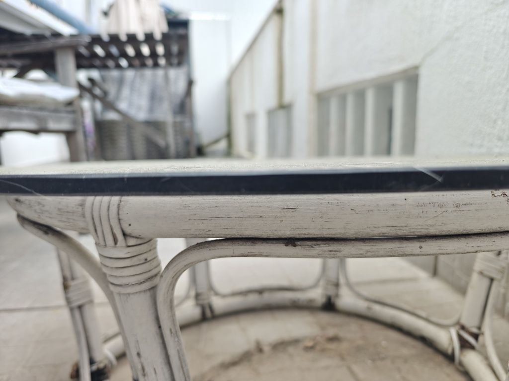 Vidro para mesa para desocupar