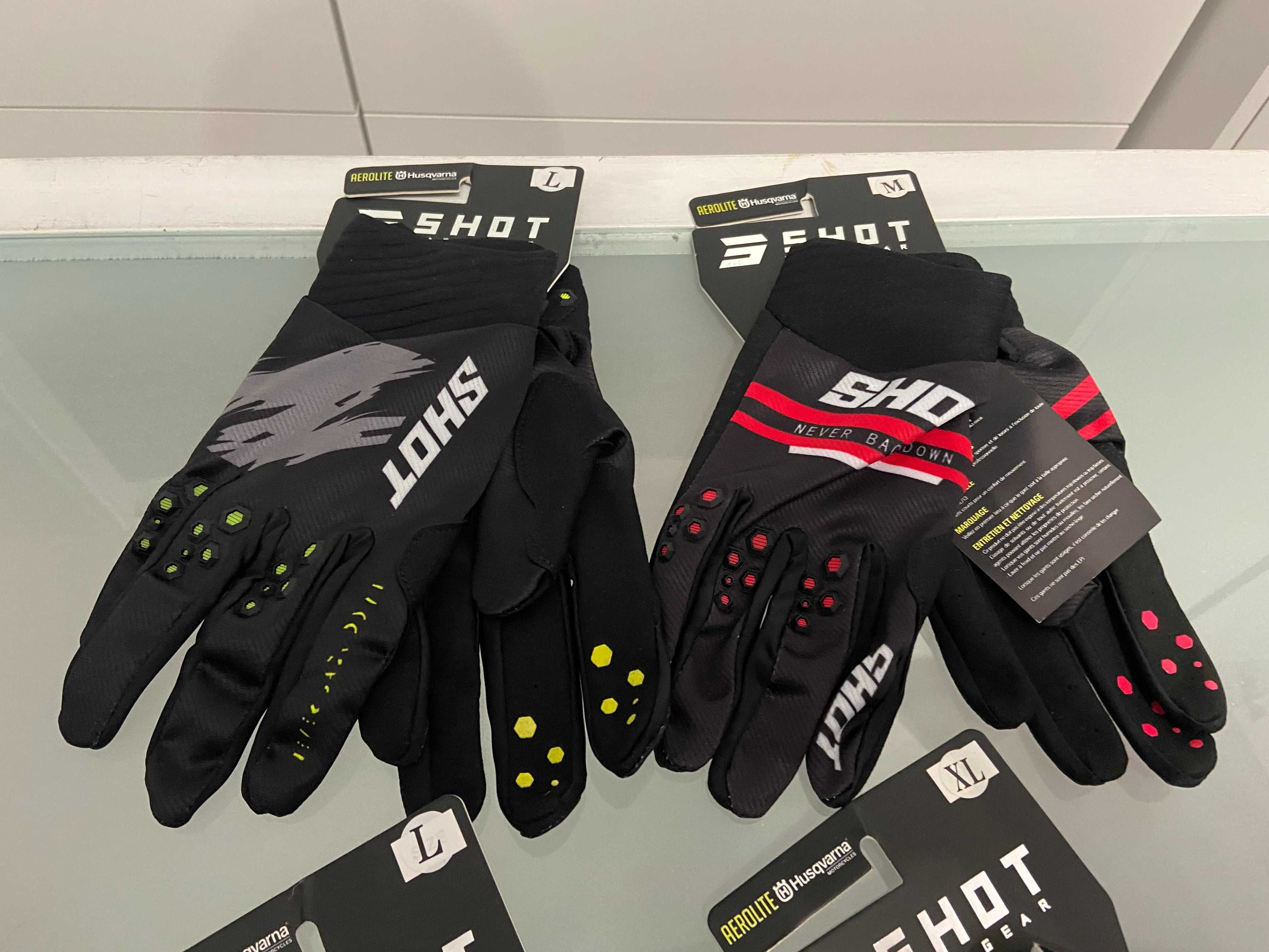 Rękawiczki Shot Husqvarna Lite Aerolite mx (cross,quad,enduro,mtb)