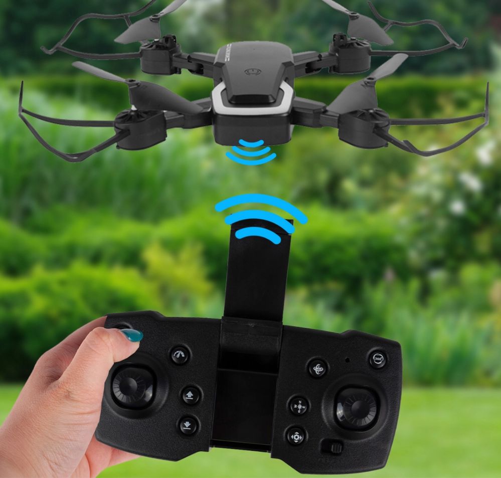 Dron z Kamerą Kamera Zdalnie Sterowany Akumulator Walizka Dla Dzieci