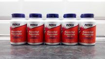 Now Foods, Ascorbyl Palmitate (100 капс.), аскорбил пальмитат