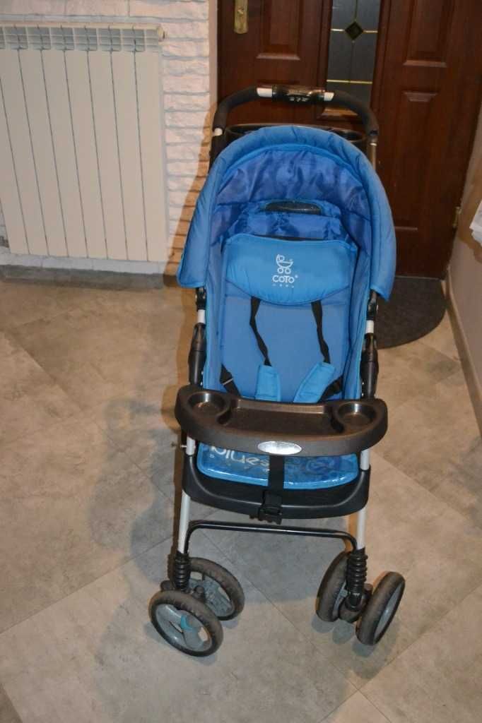 Wózek spacerowy Coto Baby - niebieski