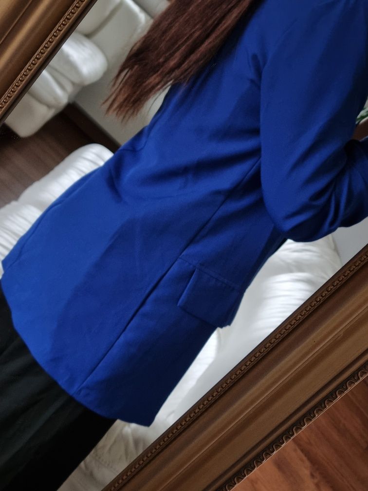 Chabrowa marynarka żakiet Made in Italy r. S/M