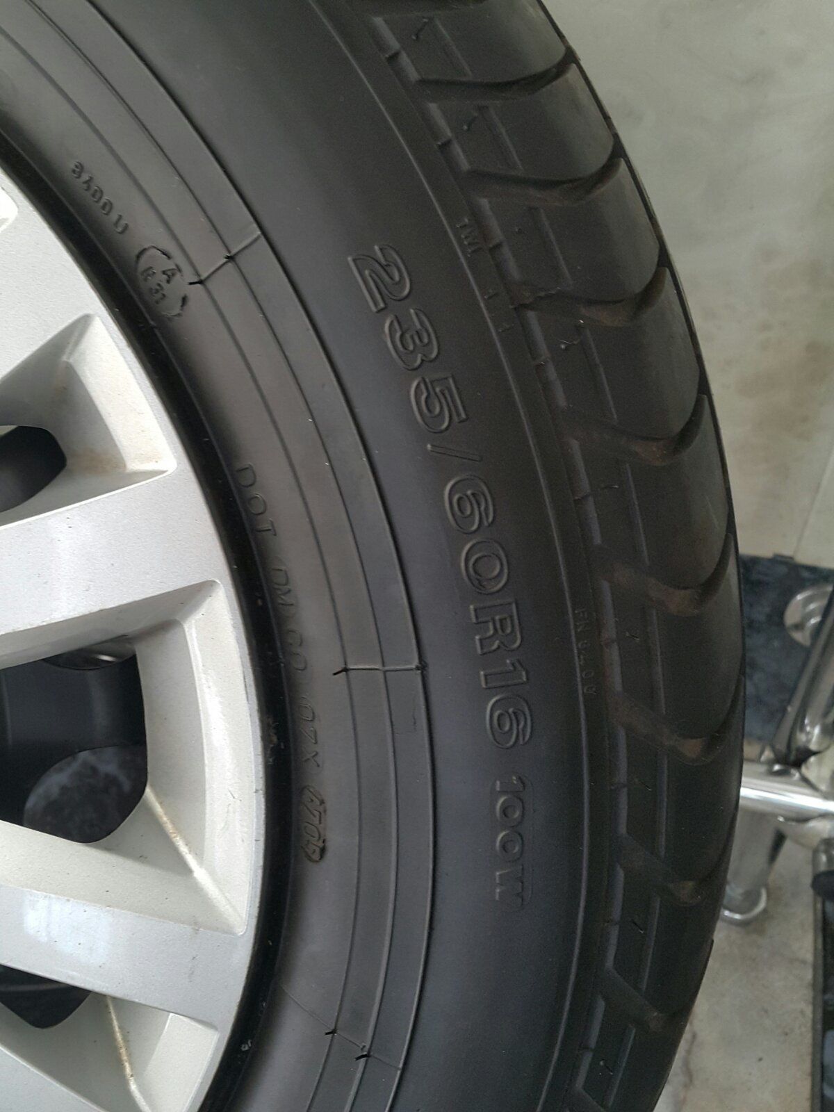 Колесо R16 шина с диском dunlop  5 112 volkswagen Фольксваген 1шт