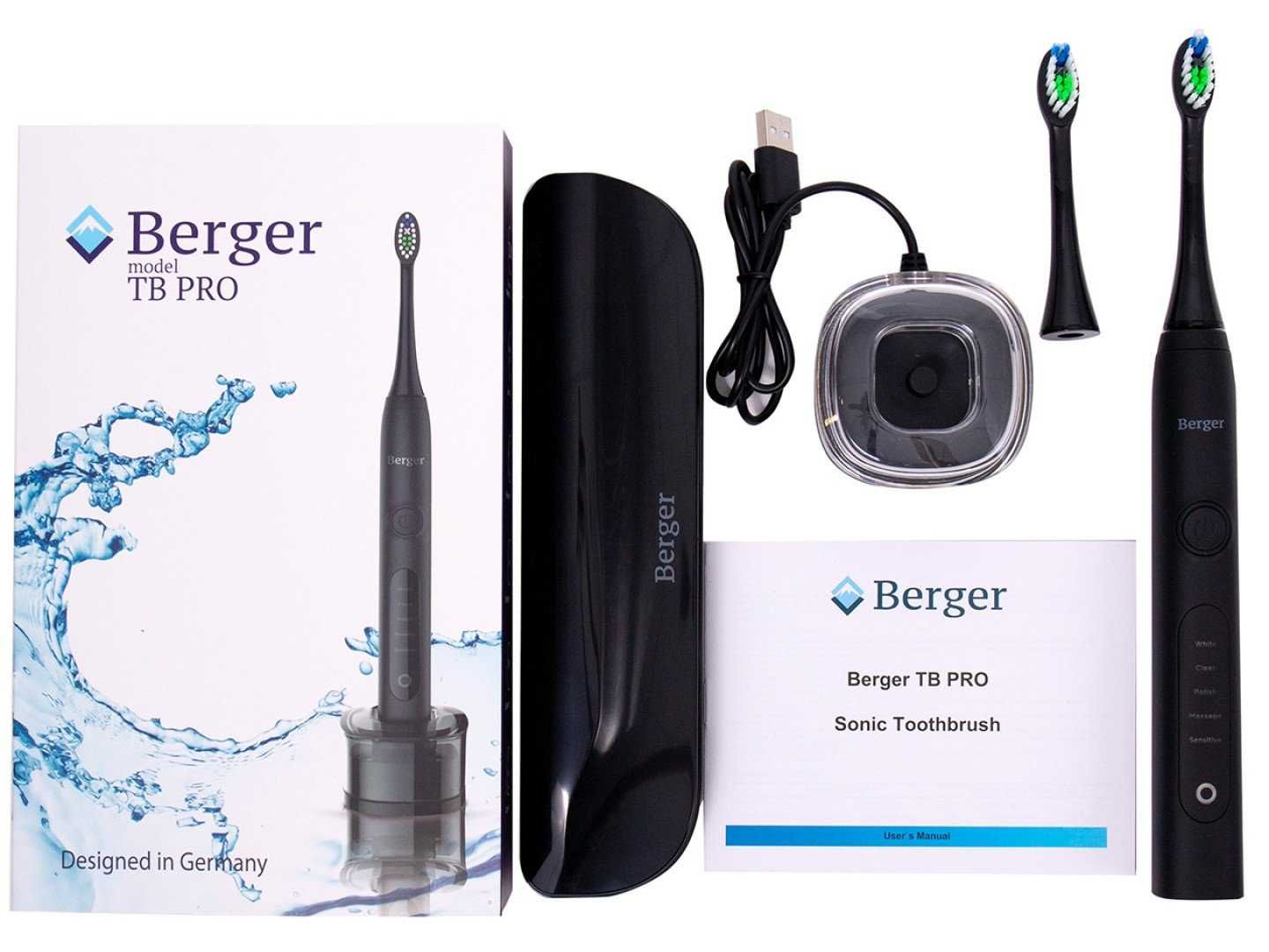 Ультразвуковая зубная щётка Berger TB PRO