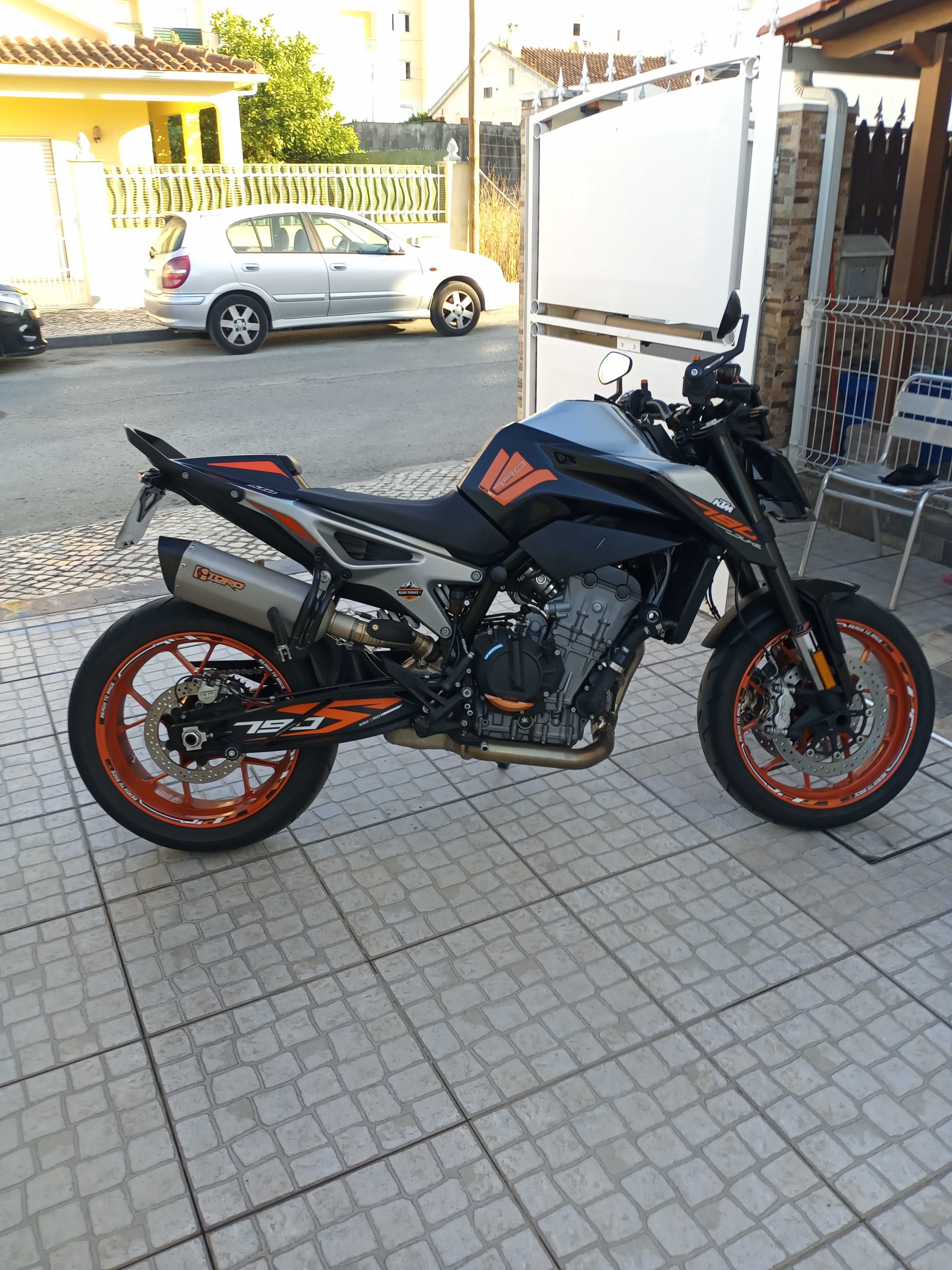 mota ktm 790 duke impecável