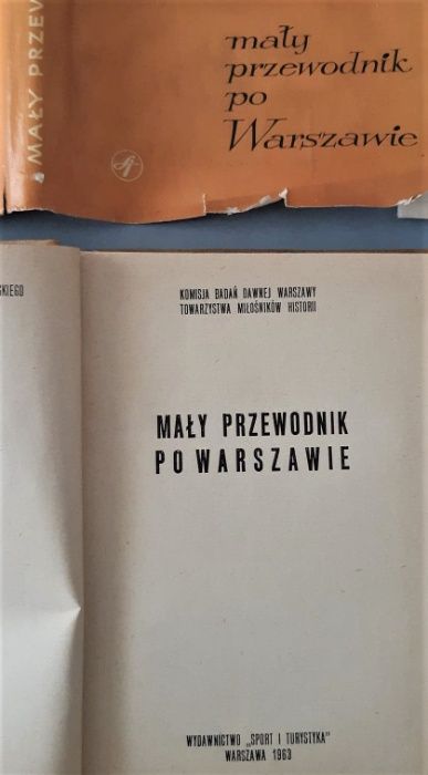 Mały Przewodnik po Warszawie plus Plan Miasta - Warszawa 1963 rok