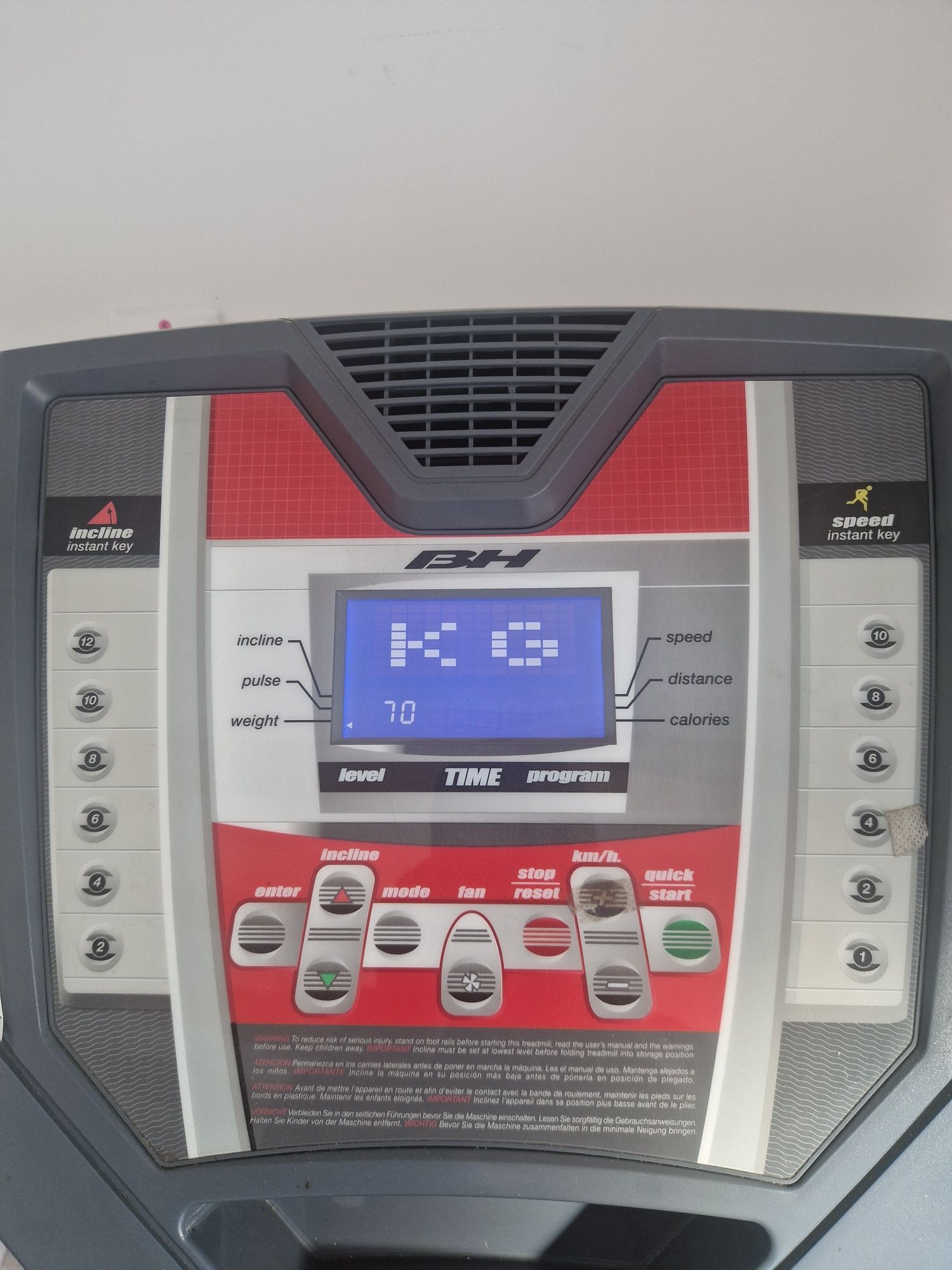 Passadeira precor bh fitness