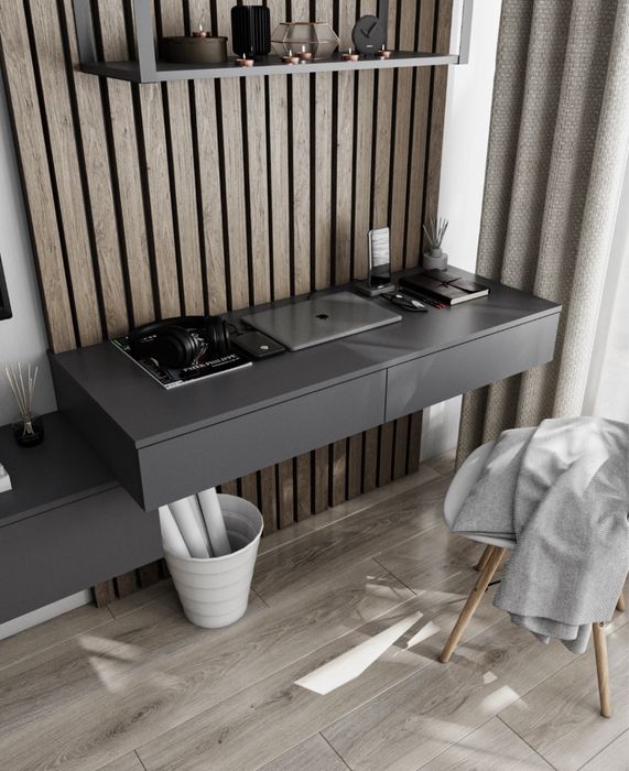 Тумба приліжкова Стіл туалетний підвісний Стол Тумбочка подвесная