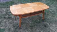 Unikatowy stół stolik ława typu patyczak vintage lite drewno