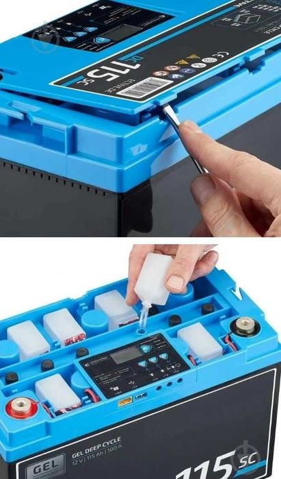 Акумулятор гелевий ECTIVE DC 115SC GEL 12 В, 115 А/год із ШІМ-зарядним
