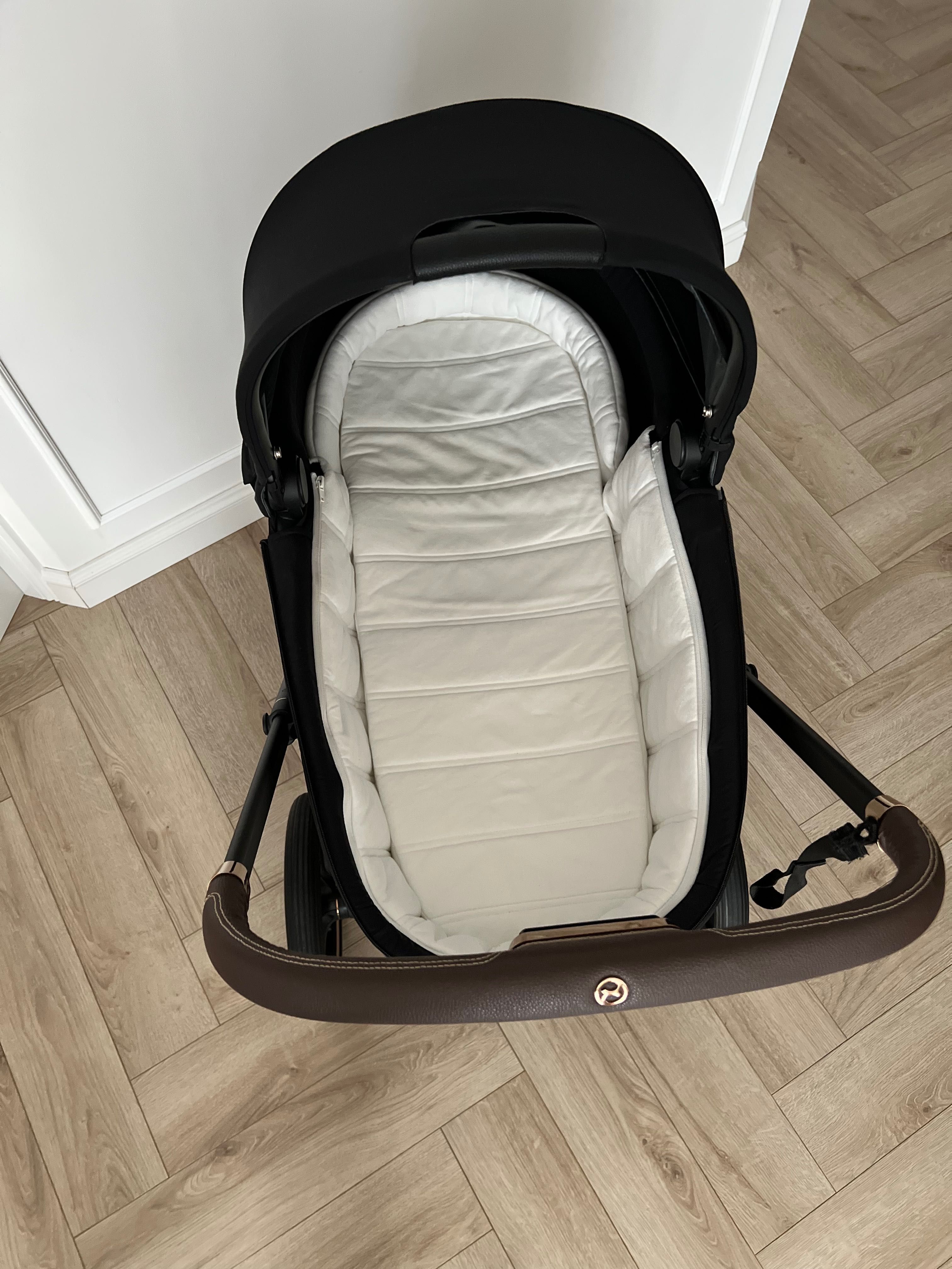 Cybex Priam 2.0 rosegold 2w1 gondola + spacerówka stan idealny