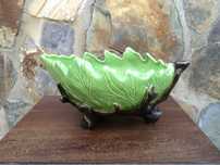 Grande Cachepôt Couve Cerâmica Chinesa Séc XIX 36 cm