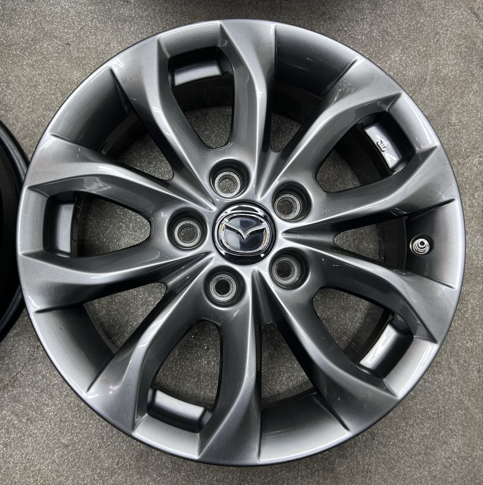 Диски R16 5 114.3 et50 J6.5 Оригінал Mazda Cx 30 3 6 5 графіт мазда