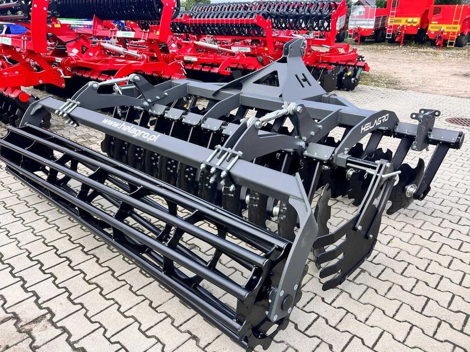 Brona talerzowa 3,0 m 2,7 m 2,5 m HELAGRO - nowość !!!