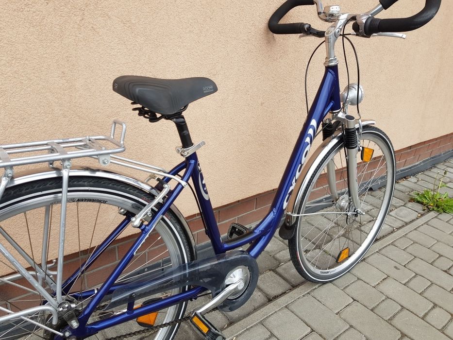 Damka CYCO koła 28 cali SHIMANO ALUMINIUM dynamo jak nowa WYSYŁKA