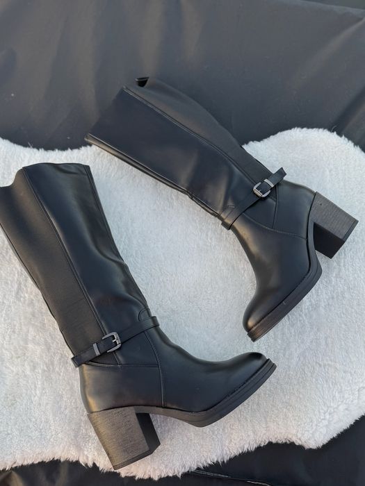 Botas cano alto com elastico - 36 ao 41