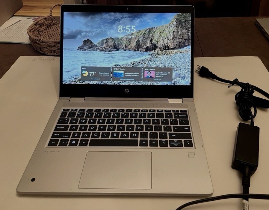 Ноутбук HP Pro x360 435 G8, 14", сенсорний, Ryzen 7 5800u, 16/512 NVMe