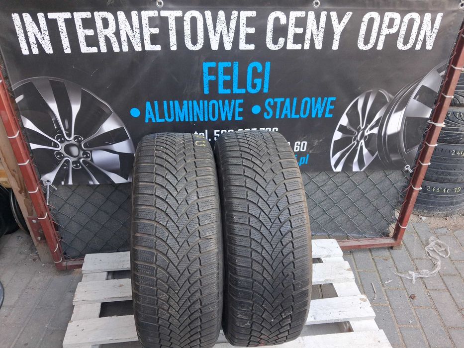 2x używane opony zimowe 235/55 R19 Bridgestone Gwarancja Montaż