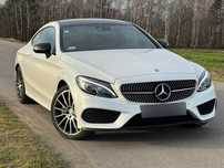 Mercedes-Benz Klasa C Mercedes-Benz C400 4MATIC Coupe - 9GTRONIC - AMG LINE