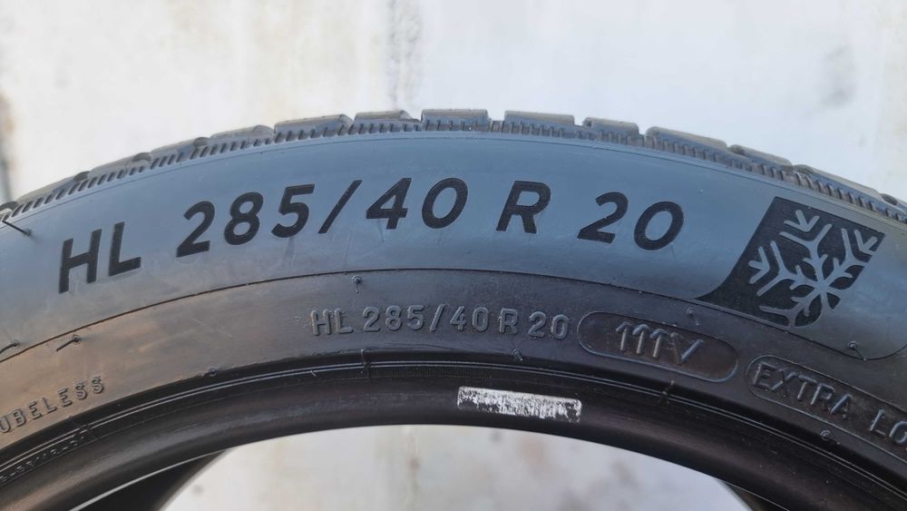 Шини Зимові HL 285\40R20 111V Michelin Pilot Alpin 6*.Made in France.