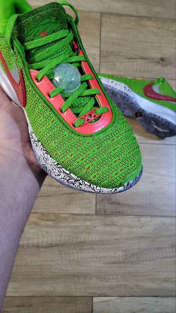 Оригінал Nike LeBron 20 "Christmas" + дод. шнурки (EUR-42-43)