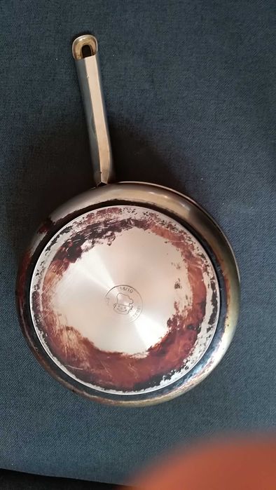 Patelnia Rostfrei Edelstahl stal nierdzewna śr 25 cm