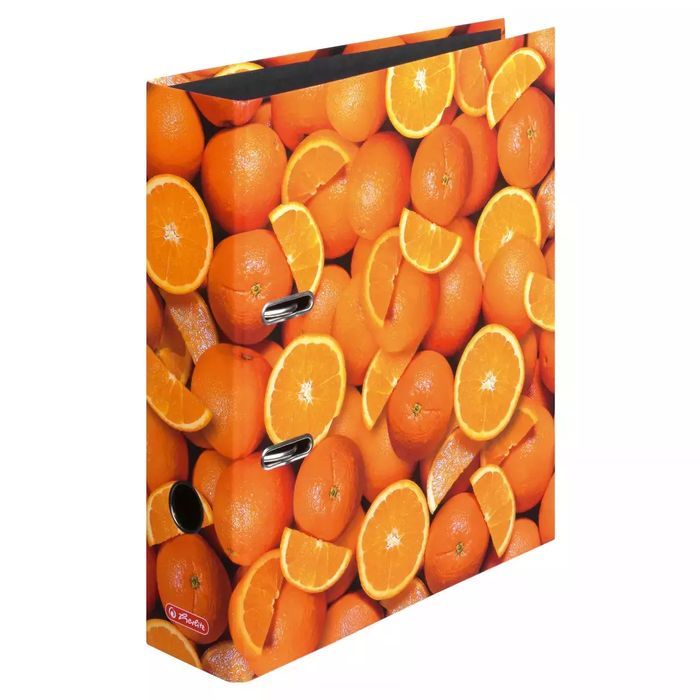 Segregator A4, World of Fruit pomarańcze. Herlitz