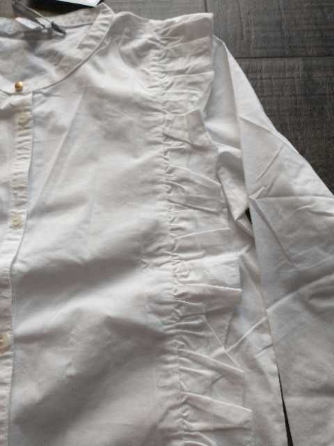 Nowa - Cool Club - Biała koszula dla dziewczynki R. 176