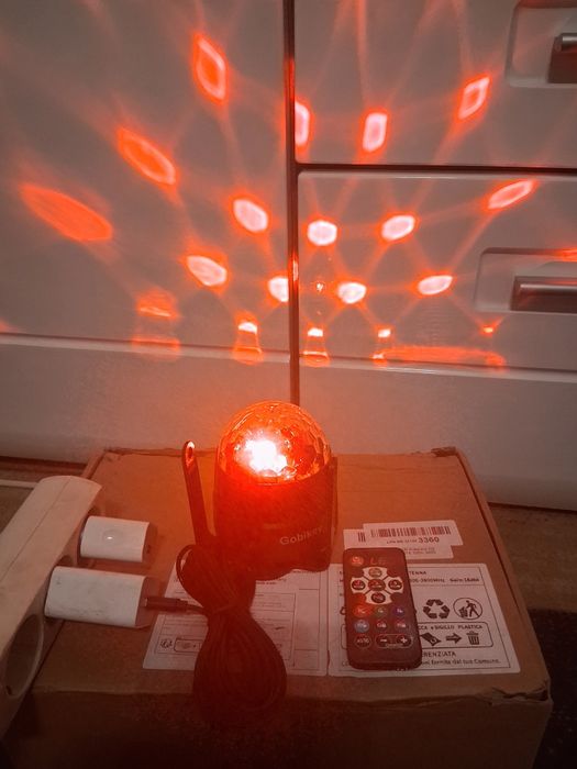 Projektor laserowy kula dyskotekowa