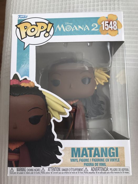 Funko Pop 1546, 1547 e 1548 da Moana 2