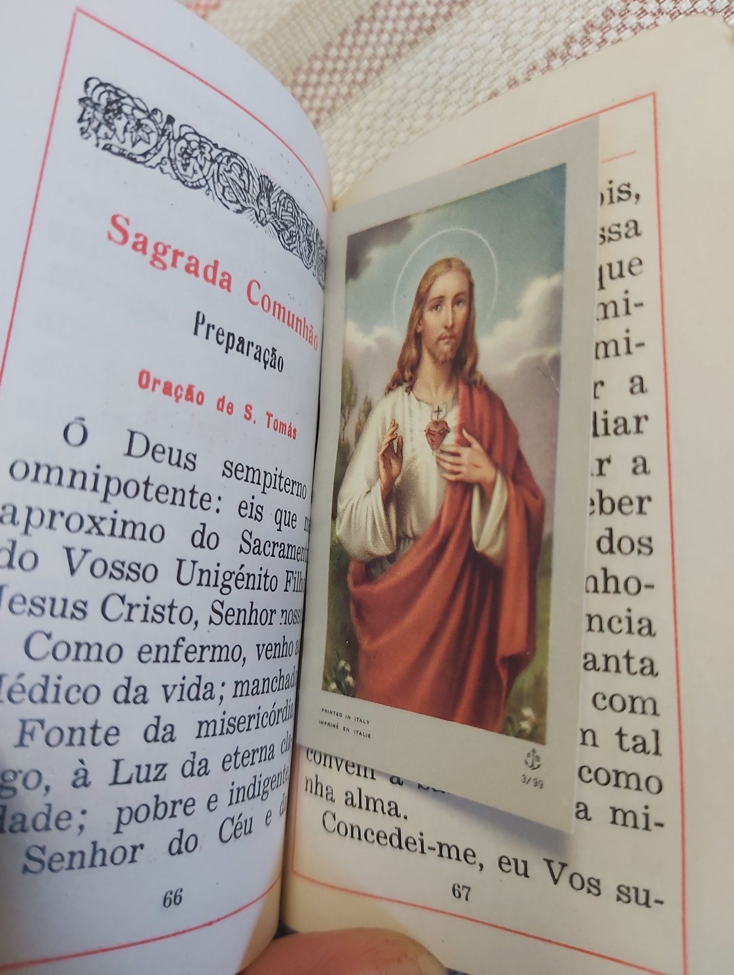 Livro da missa/confissão/orações