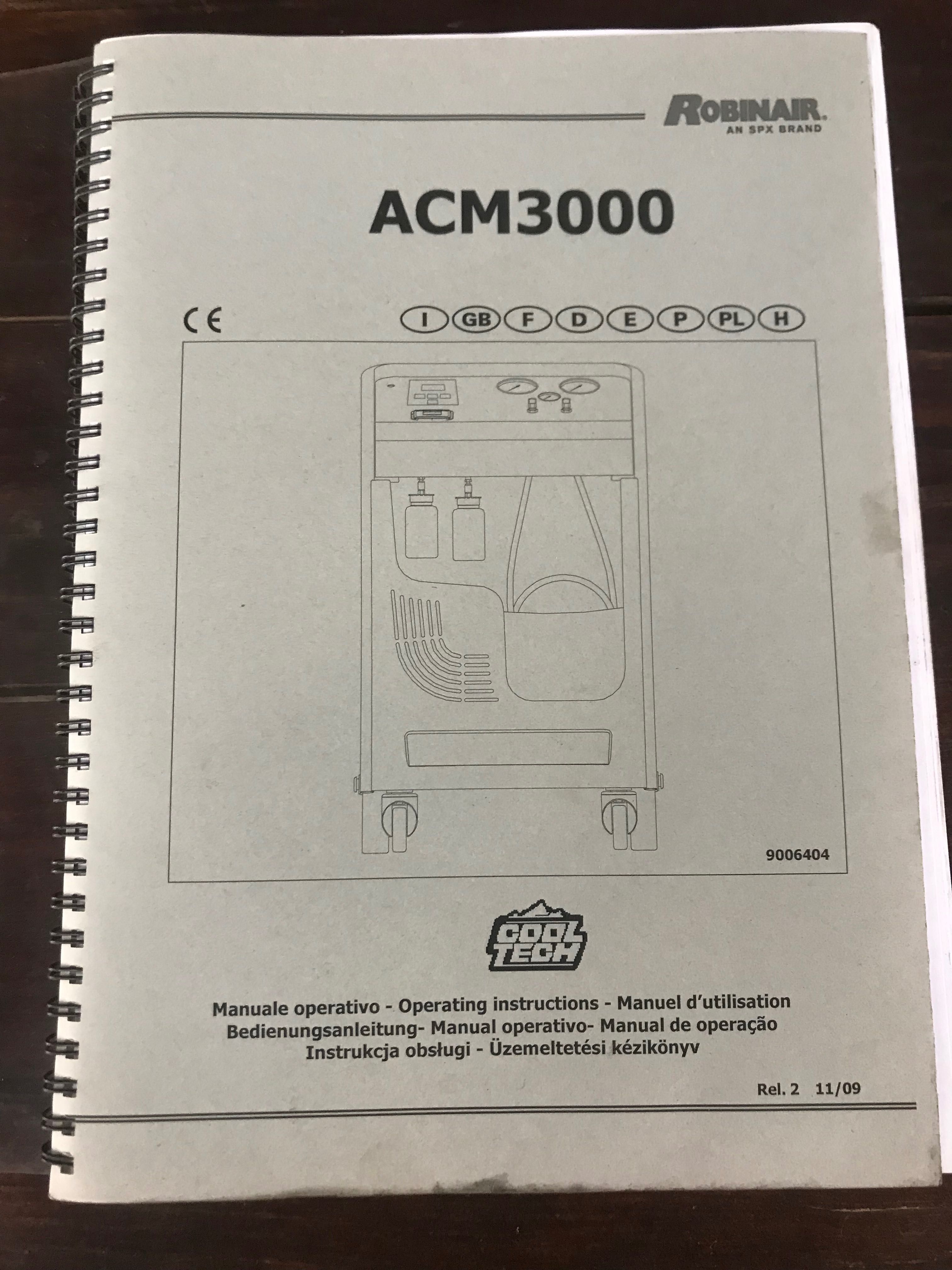 Установка обслуживания кондиционеров ROBINAIR ACM3000