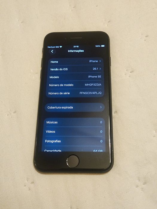 iPhone SE 2020 desbloqueado