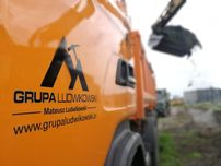 Utwardzenie Podbudowa Drogi budowa placu Koparka kruszywo kamień wykop
