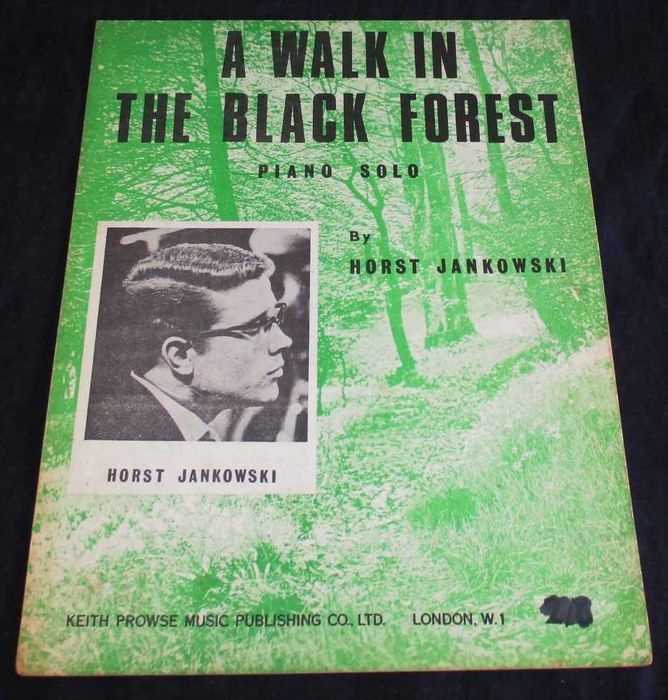 Partitura A Walk in The black forest - Piano Solo By Horst Jankowski