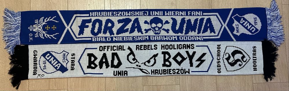 Szalik szal legia Zagłębie BKS Unia Hrubieszów o.k.