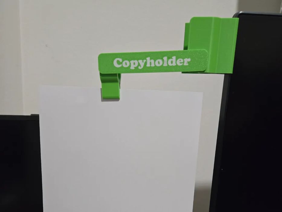 Clip Suporte de Documentos para Monitor