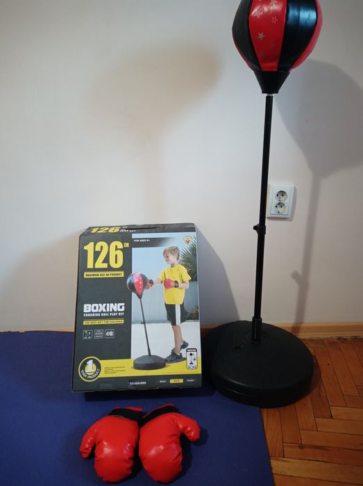 Напольна боксерська груша для дітей