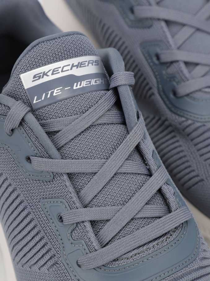 Чоловічі кросівки skechers/ оригінальні кросівки сірого кольору