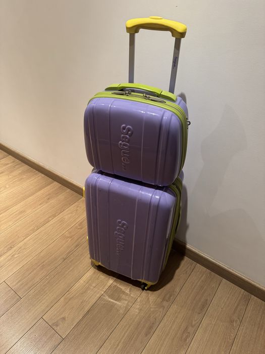 Conjunto malas viagem (cabine) - marca: “SEGUE…”