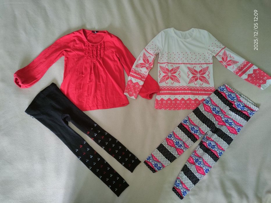 Legginsy i bluzki 110/116