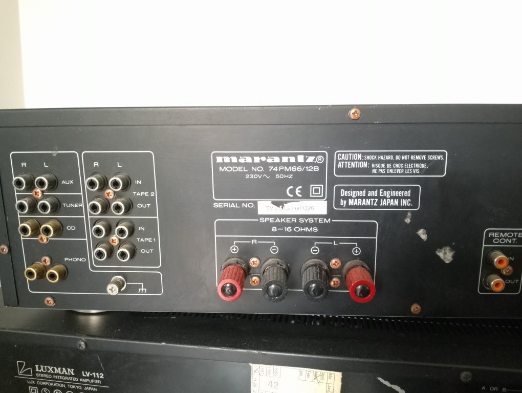 Wzmacniacz "Marantz PM-66SE" 230V. Bez pilota