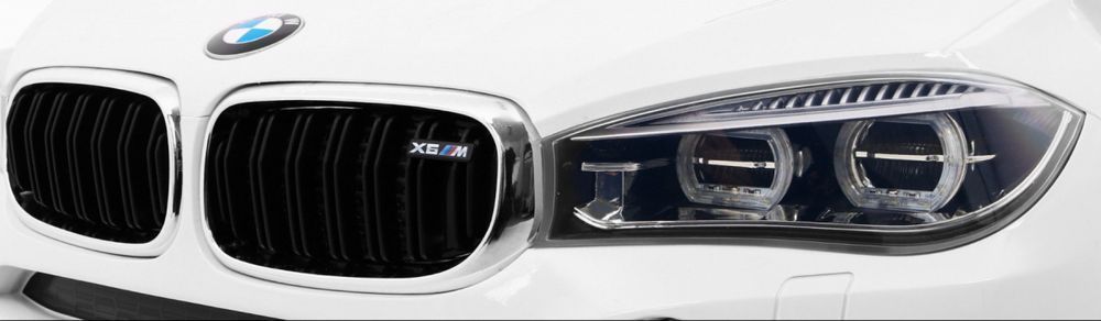 BMW X6M autko na akumulator dla dzieci białe - EkstraZabawki.pl