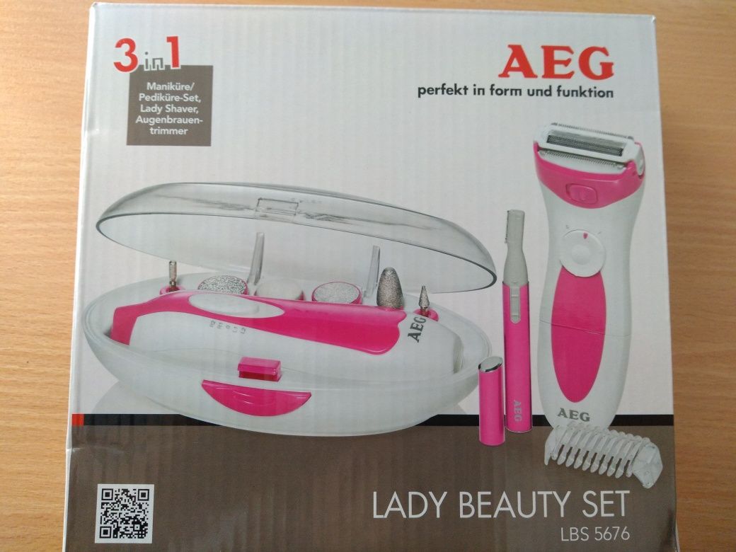 Zestaw do manicure i pedicure AEG